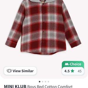 Winter Sale_kids hooded Casual Shirt