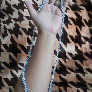 Blue&white Long Necklace