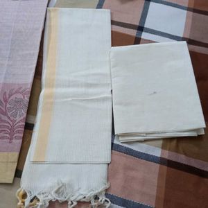 Cotton Dress Material With Pant And Dupatta