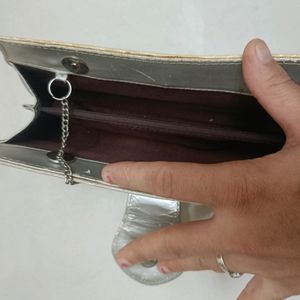 Preety Hand Clutch With Chain For Women.