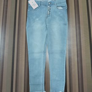 W-29 Size-30 Slim Fit Women Denim Jeans