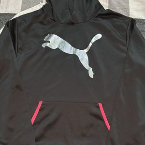 Imported Black Puma Hoodie