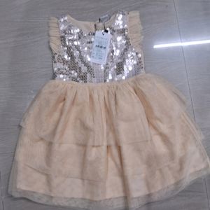 Beige Hop Frock