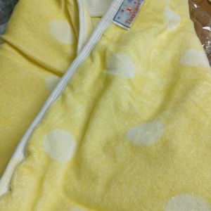 Premium Baby Blanket Wrap With Cap