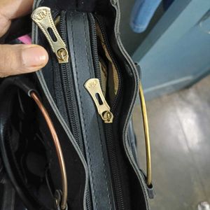 New Black Sling Bag Without Price Tag