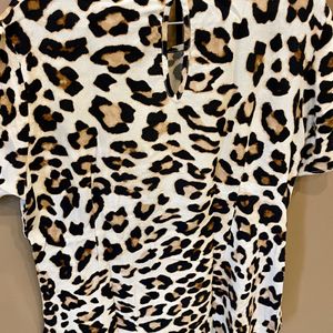 H&M Animal Print Top