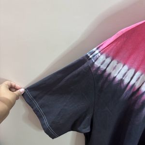 PLUS H&M  TIE DYE T-SHIRT