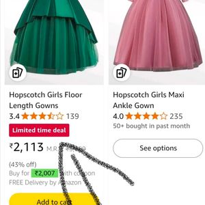 Hopscotch Brand Gown For Girls