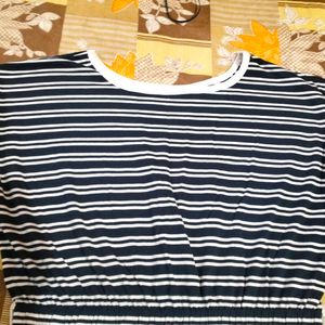 Navy Long Tshirt For Women