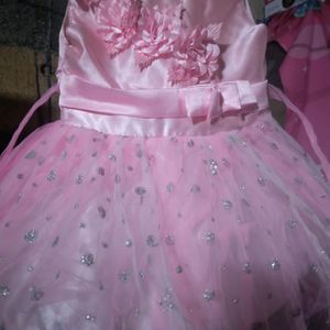 Pink Baby Girls Frock