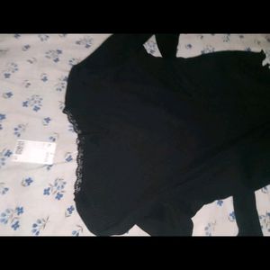 Black Lace Top Brand New