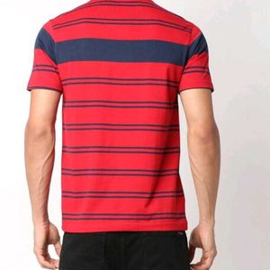 Striped Crew-Neck T-shirt