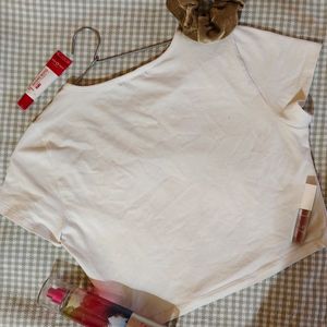 Bonkers Corner White Crop TShirt