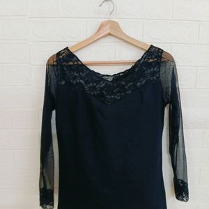 Net Summer Black Hot Tops