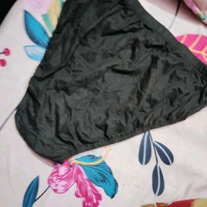 Black Cotton Panty