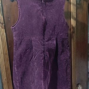 Valvet Dress Under 4 To 6 Years