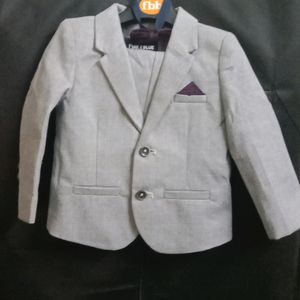 Grey Suit For Baby Boy 6 To 9 Months