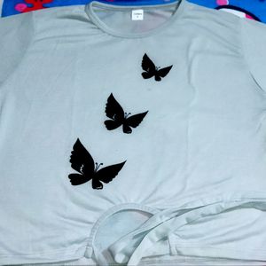 Butterfly Crop Top