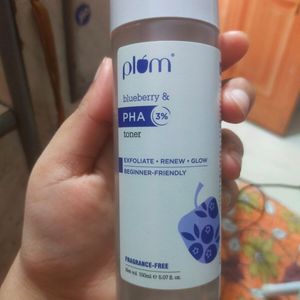 Plum Blueberry & PHA 3% Toner