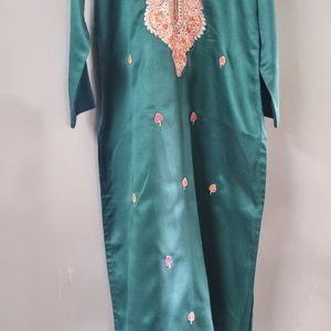 Kurta Set With Kashmiri Embroidery