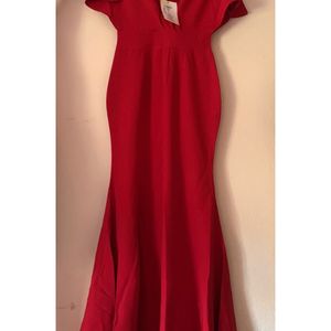 Classic Scarlet Red Gown