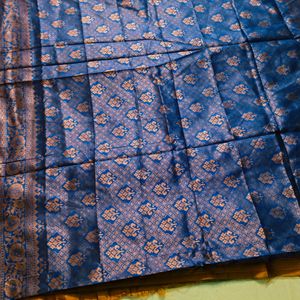 Banarasi Silk Gadwal Design Saree