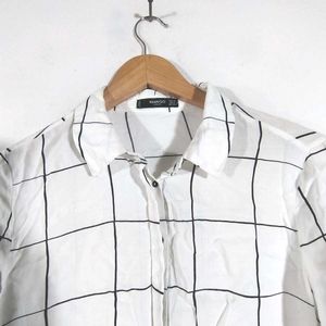 White Checks Shirt (Women's)