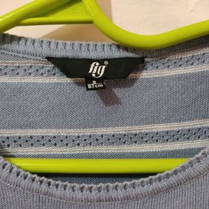 Fig Knitted Sweatshirt