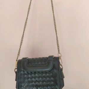 Black Colour Sling Bag