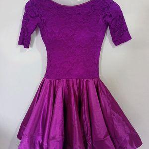 VERY PRETTY FLARED SHORT FROCK