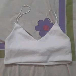 Zara Sports Bra Or Crop Top