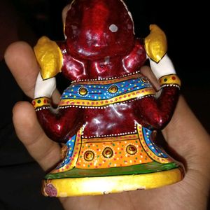 Metal Ganesha In Good Condition