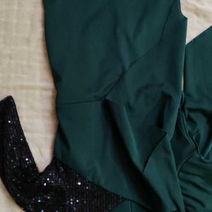 Very Beautiful Green Colour Dress