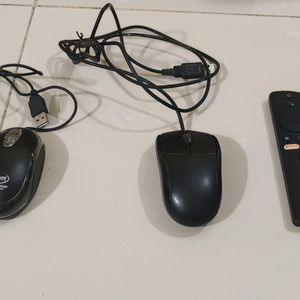 Partially Working Two USB Mouse One Mi Remote