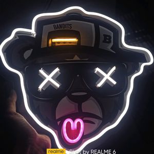 LED Neon Cool Dog