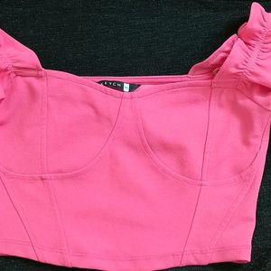 Cute Pink Crop Top 🎀