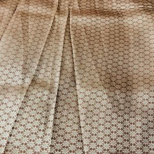 Digital Soft Rich Pattu Cream  Saree