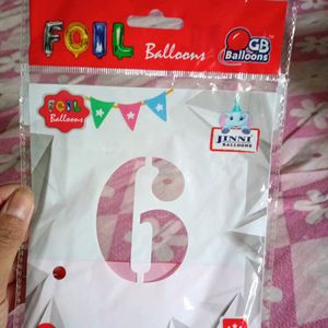 GB Foil Number 9 Balloon