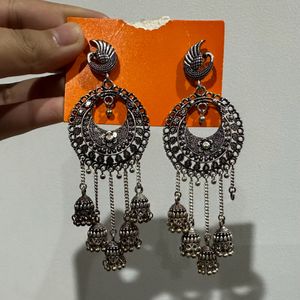 Oxidised Earrings