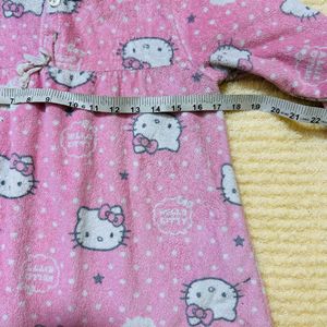 Combo baby girl, hello Kitty night suit