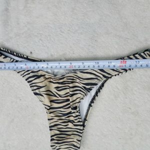 Tiger Print Look Panty