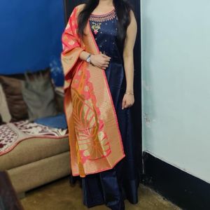 Beautiful Gown With Dupatta