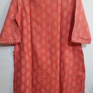 Coral Kurti