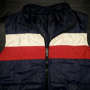 #Tommy Hilfiger Colourblock Sleeveless Jacket