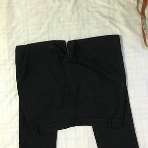 Black Midrise Trouser Waist 32