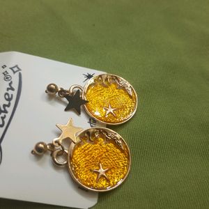 Yellow Earrings