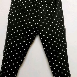 Polka Dots Capris For Women