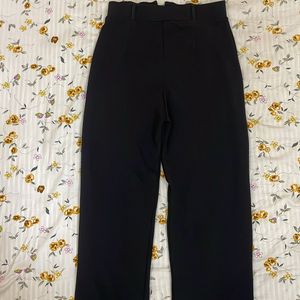 Black Staright Fit Trouser