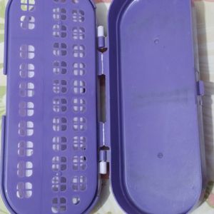 Pencil Box with game at top