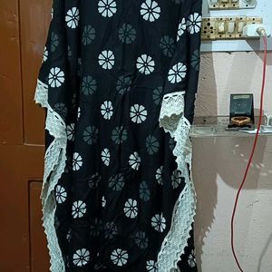 Black &  White Kaftan